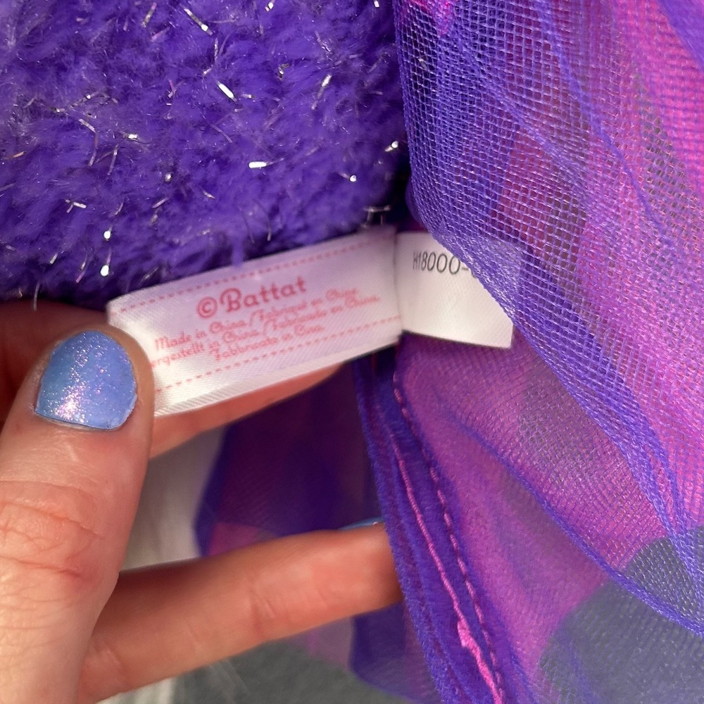 Build-A-Bear Purple Sparkle Unicorn Plush Glitter Tee Tutu Outfit Stuffed Cute - Picture 8 of 9